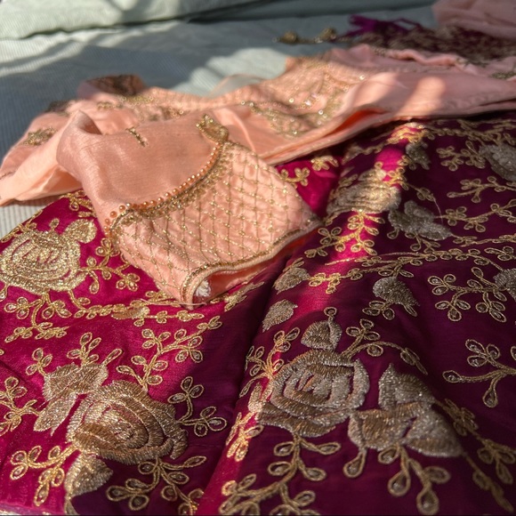 Heavy Pink Lehnga ✨💖 - Picture 5 of 16